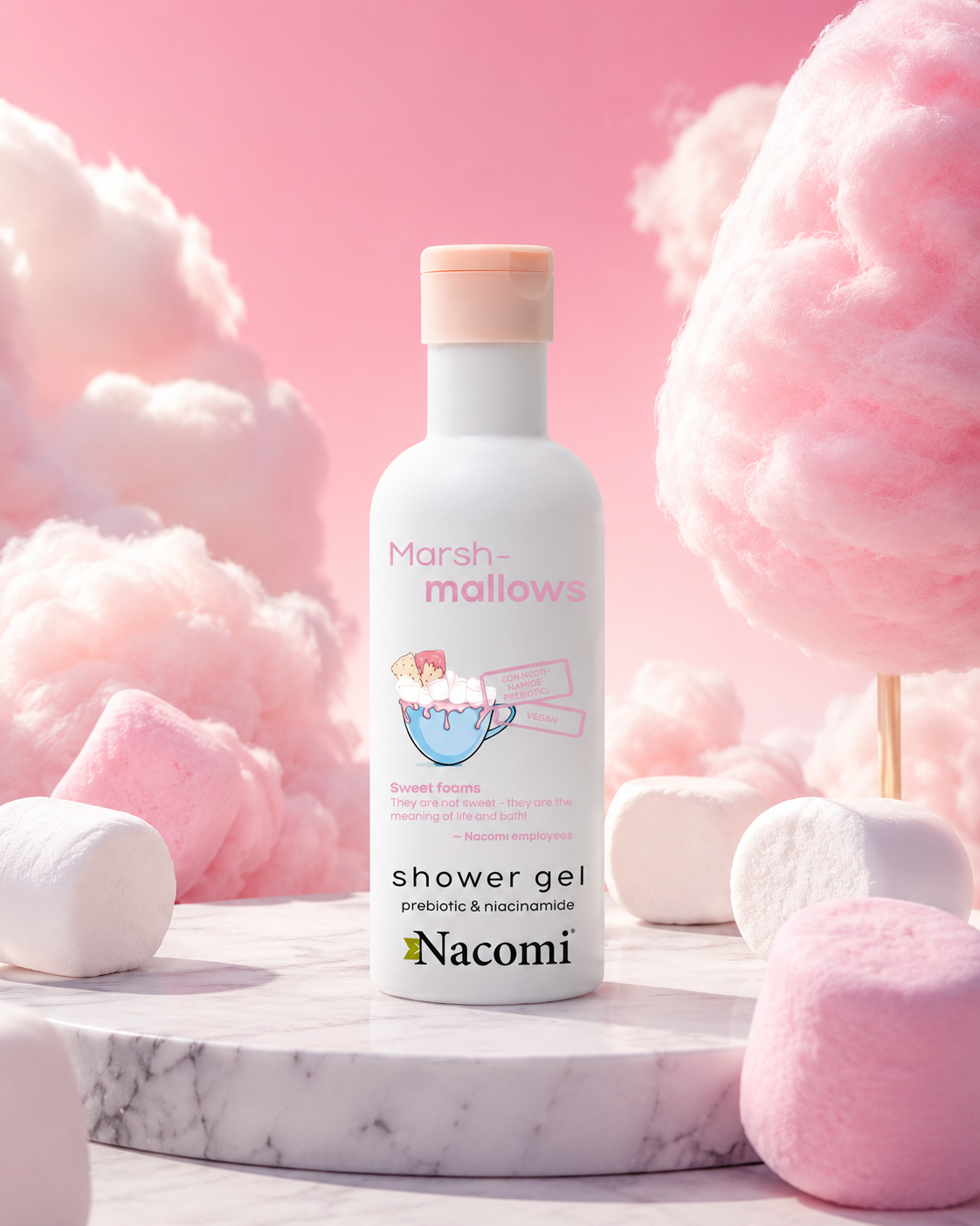 SHOWER GEL MARSH -MALLOWS  E SHOWER GEL ORANGE PAPAYA
