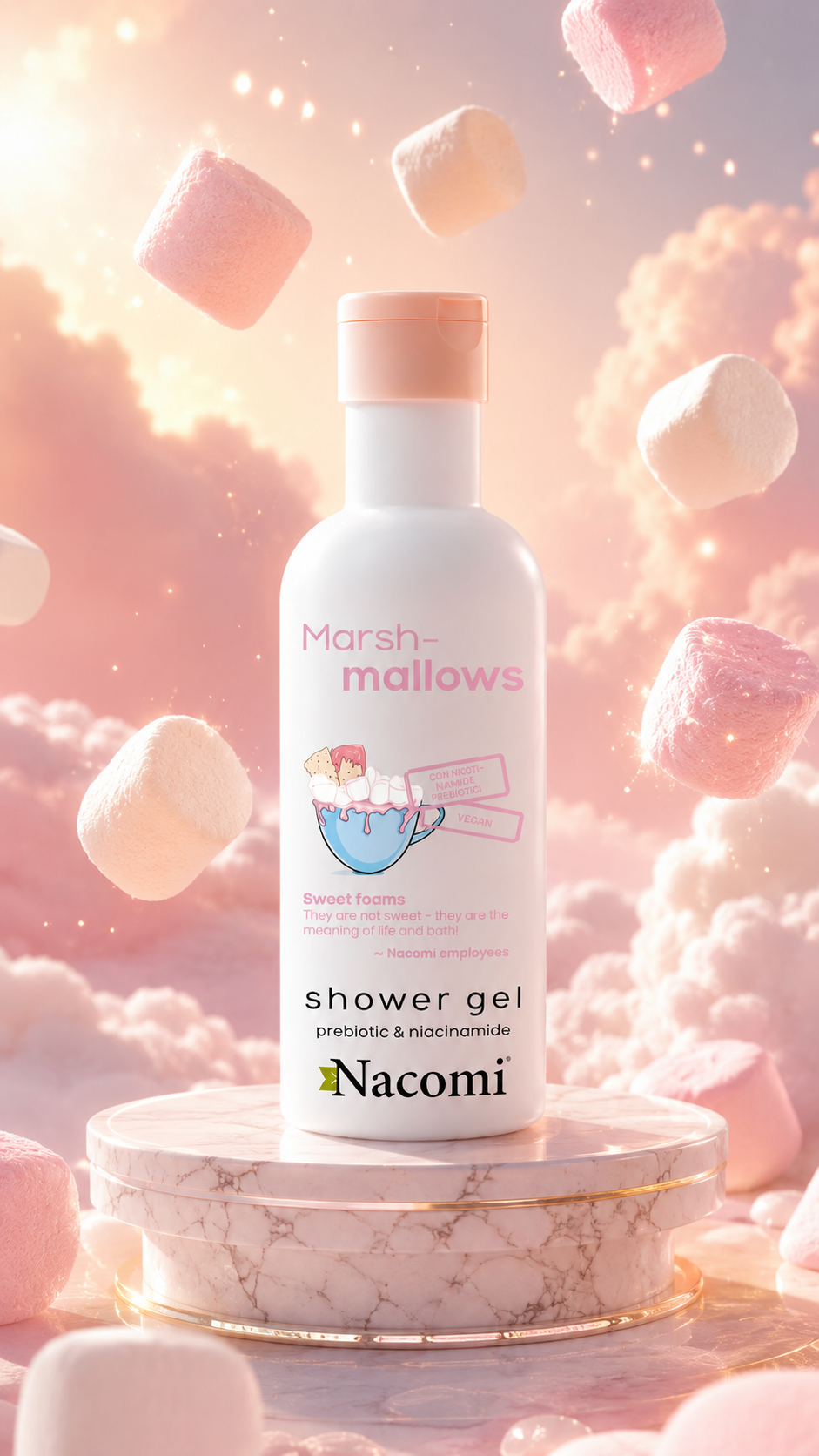 SHOWER GEL MARSH -MALLOWS  E SHOWER GEL ORANGE PAPAYA