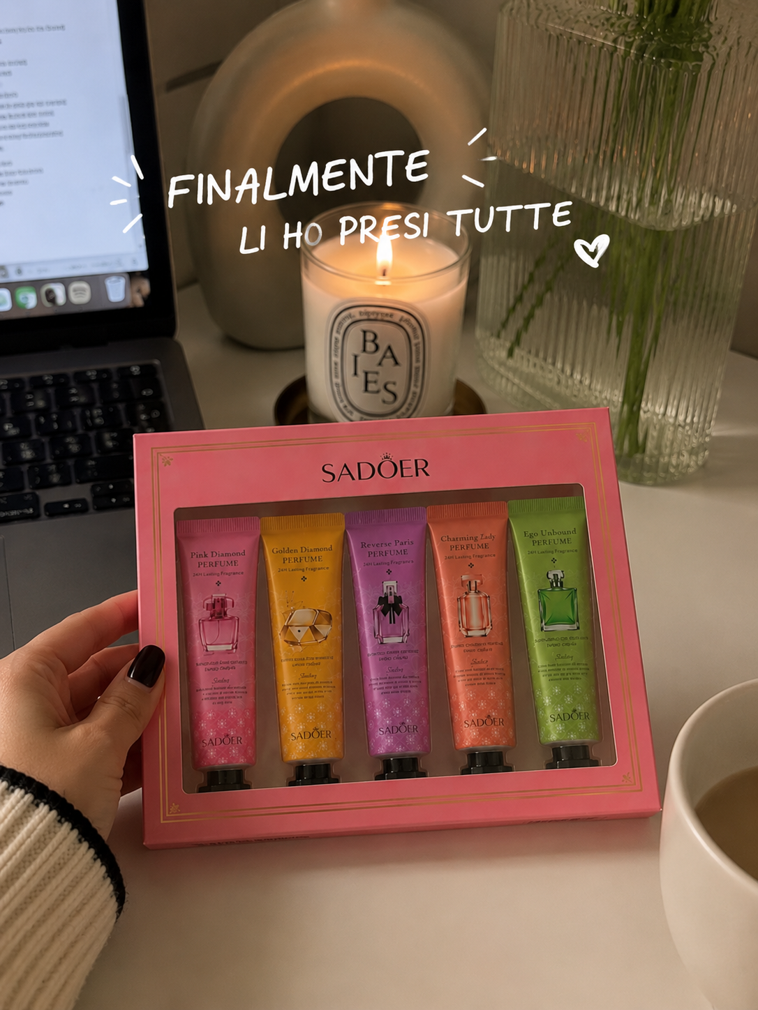 Set Regalo Luxury · 5 Creme Mani Profumate da Collezione