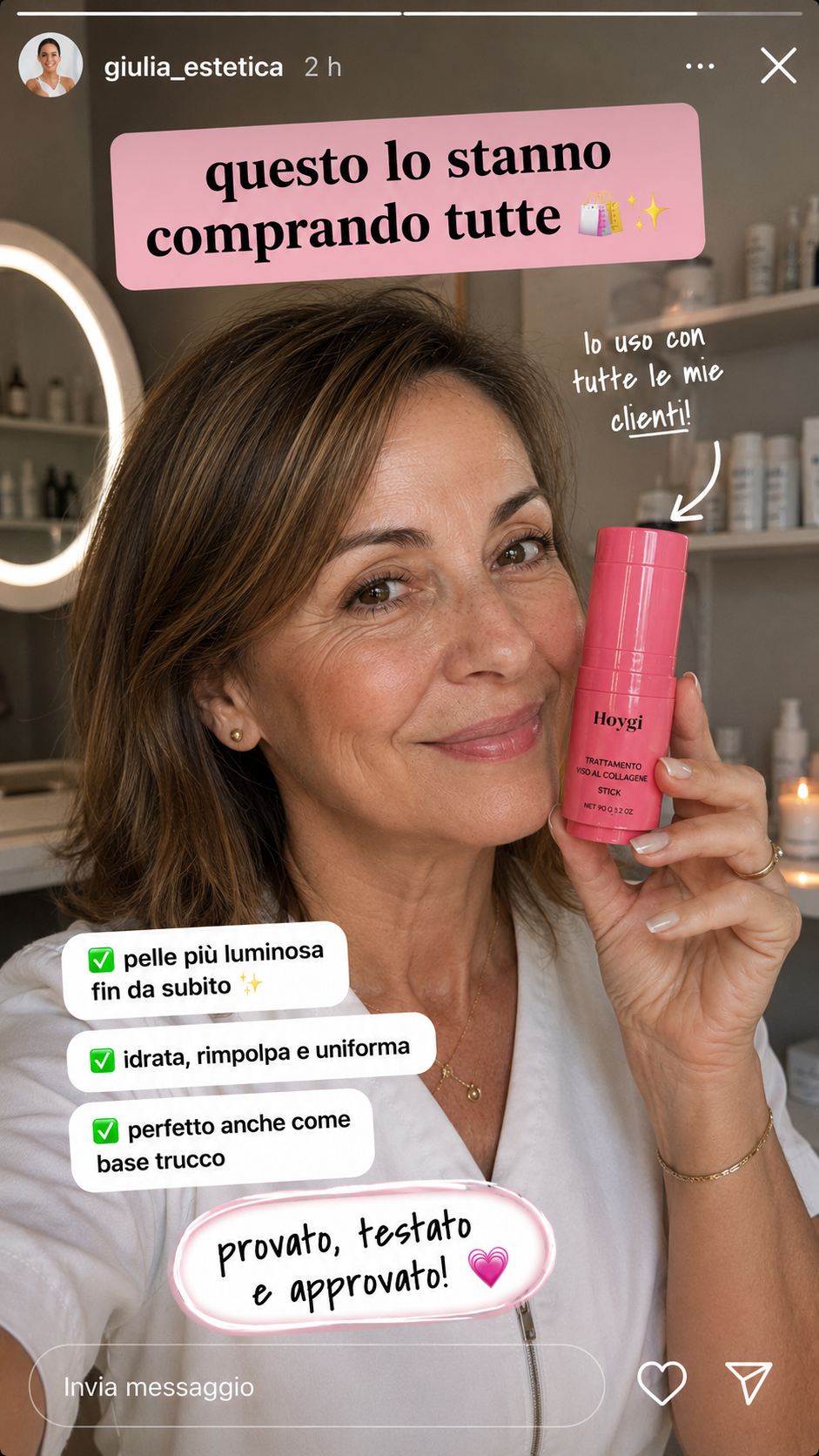 HOYGI  STICK AL COLLAGENE PURO